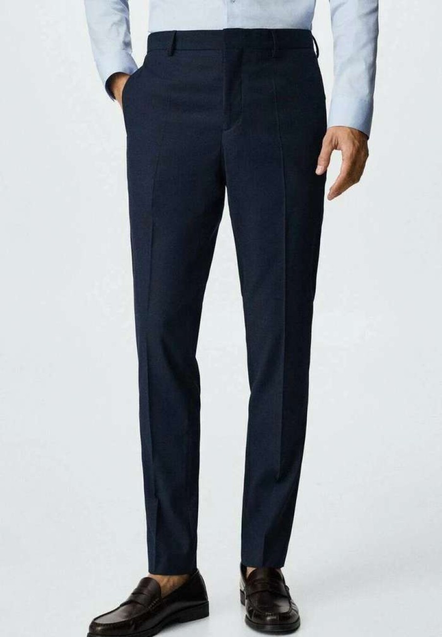 Clothing * | Mango Paulo Suit Trousers Donkermarine