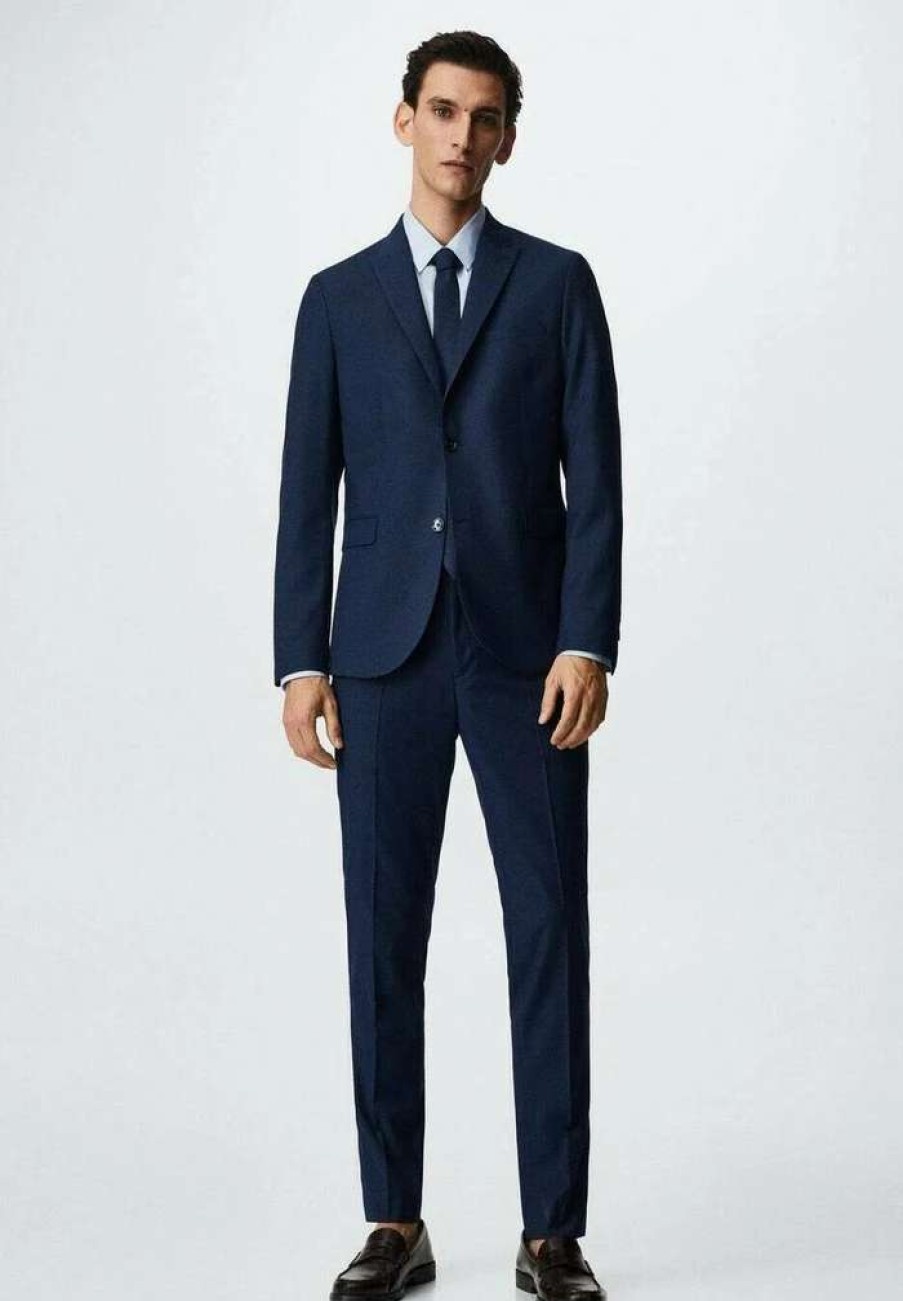 Clothing * | Mango Paulo Suit Trousers Donkermarine