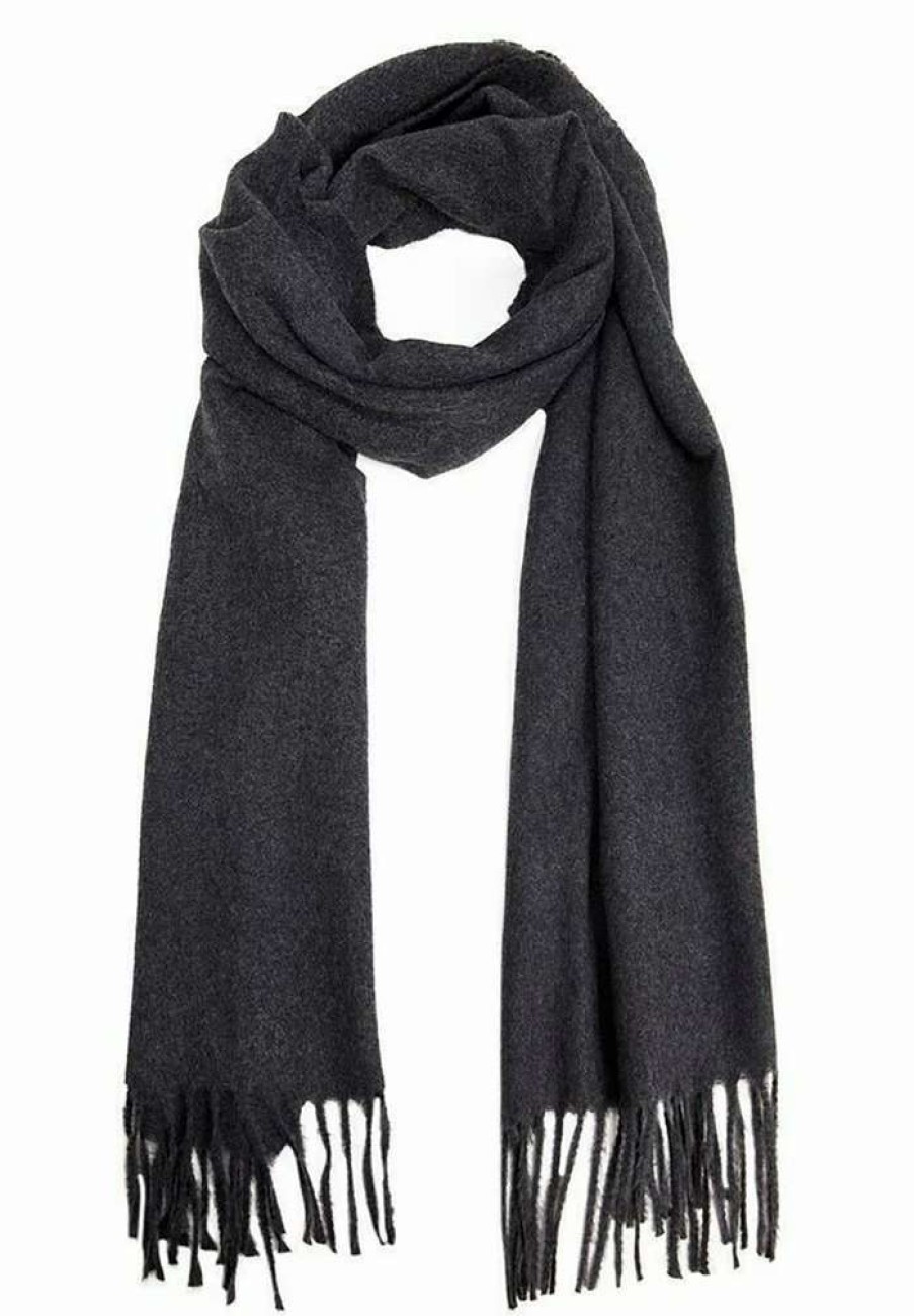 Accessoires * | Mango Basiclus Scarf Gra