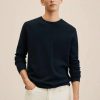 Clothing * | Mango Jumper Bleu Marine