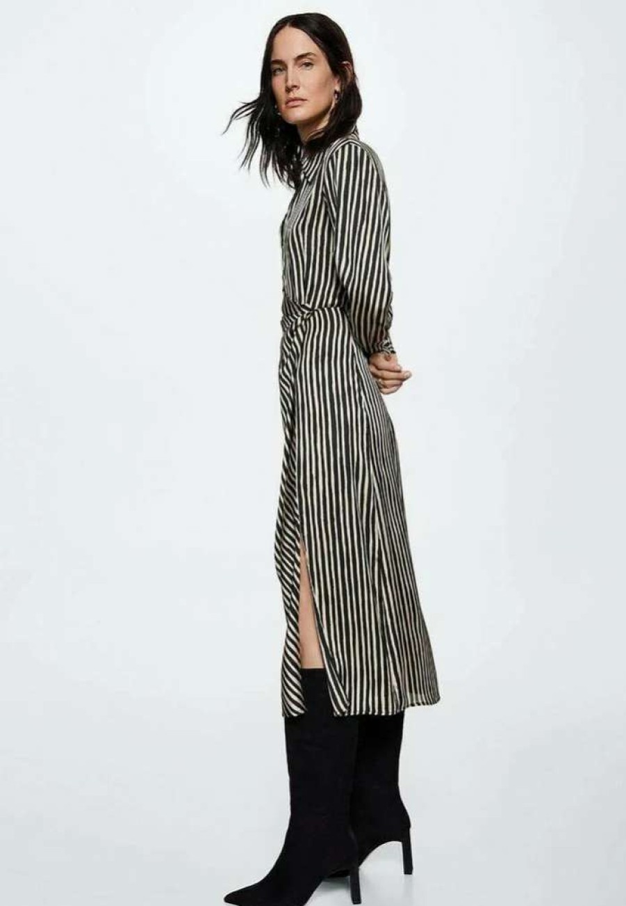 Clothing * | Mango Wings Shirt Dress Cerna