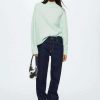 Clothing * | Mango Barbara Jumper Pastellgrun