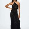 Clothing * | Mango Rita Maxi Dress Noir