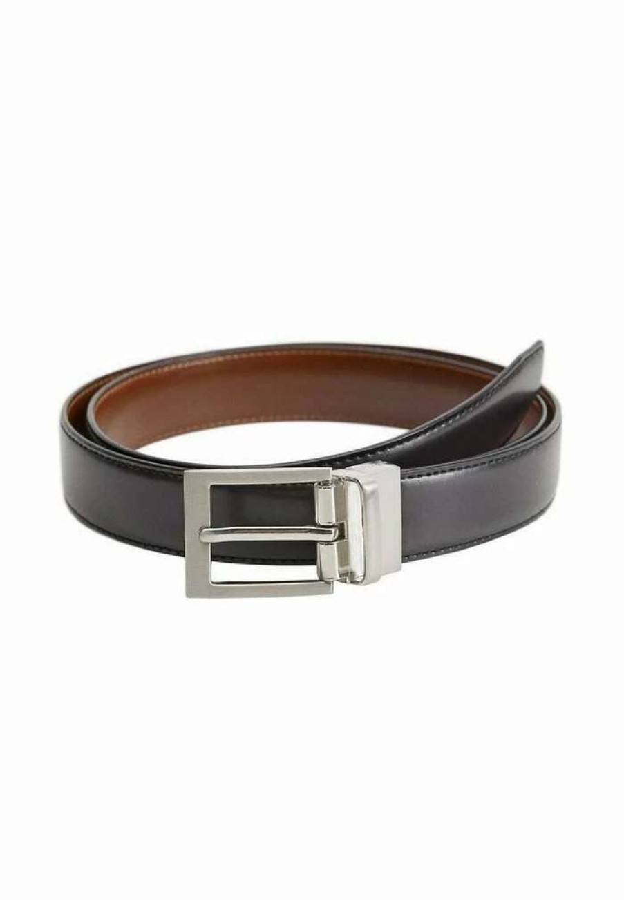 Accessoires * | Mango Emili Belt Business Noir