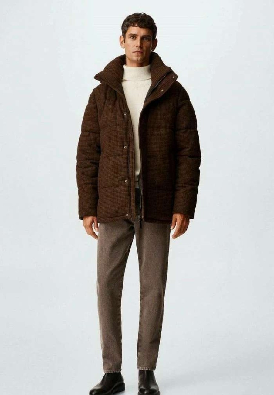 Clothing * | Mango Alessio Winter Jacket Brown