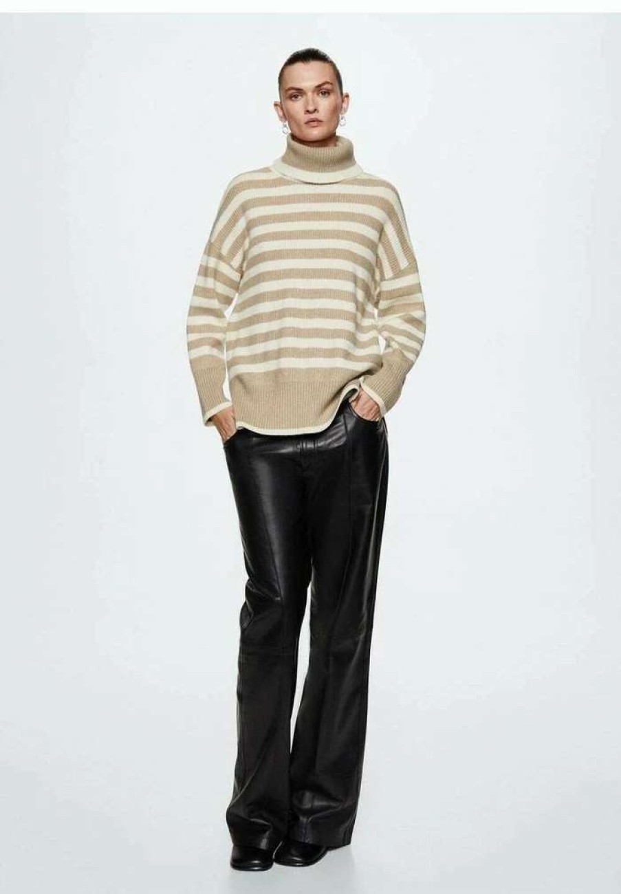 Clothing * | Mango Marco Jumper Beige