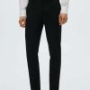 Clothing * | Mango Paulo Trousers Schwarz