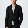 Clothing * | Mango Paris Blazer Jacket Svart