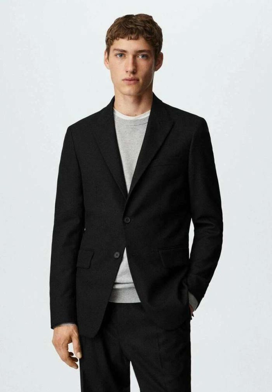 Clothing * | Mango Paris Blazer Jacket Svart