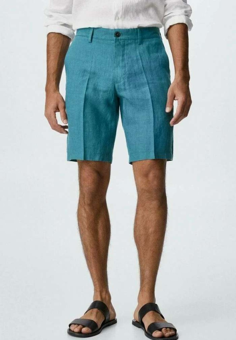 Clothing * | Mango Carp Shorts Blau