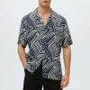 Clothing * | Mango Amarga Shirt Dark Navy