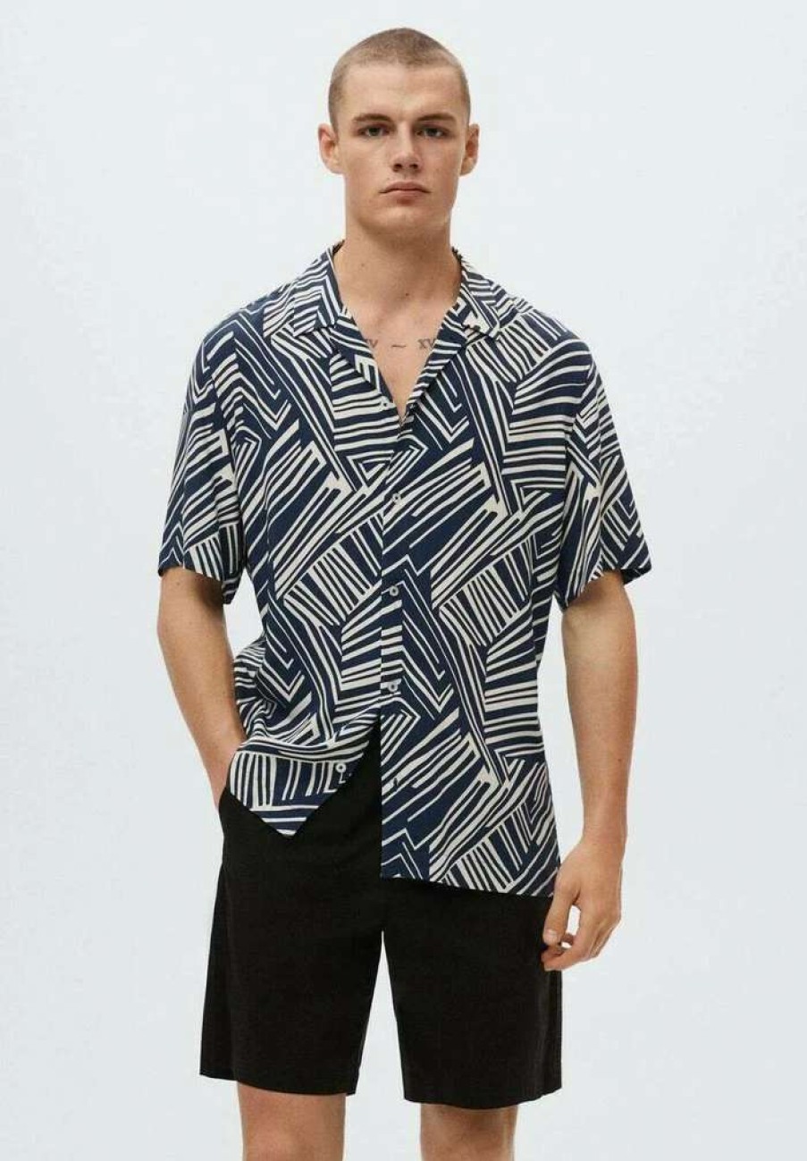 Clothing * | Mango Amarga Shirt Dark Navy