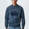 Clothing * | Mango Trails Sweatshirt Azul