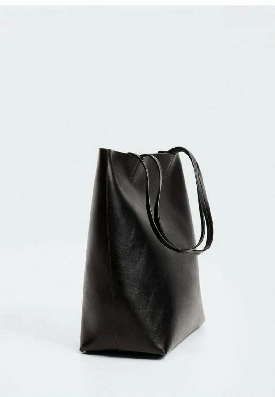 Accessoires * | Mango Rainbow Tote Bag Noir