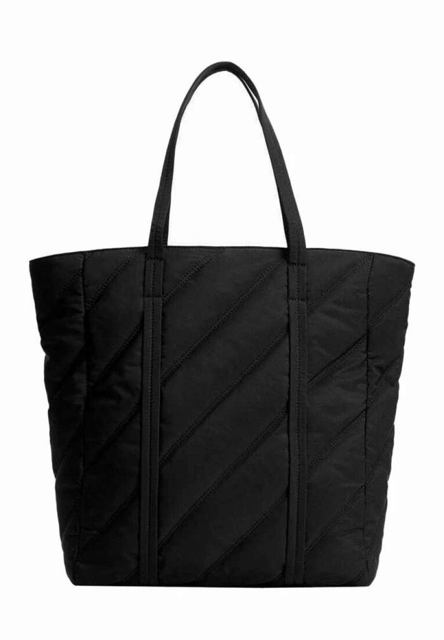 Accessoires * | Mango Atenas Tote Bag Black