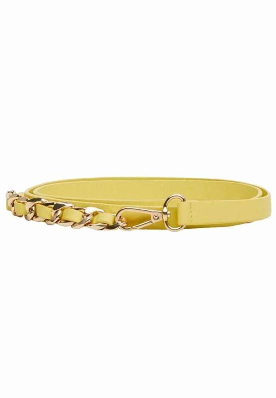 Accessoires * | Mango Cococ Belt Vanilj