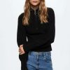 Clothing * | Mango Rolon Jumper Schwarz