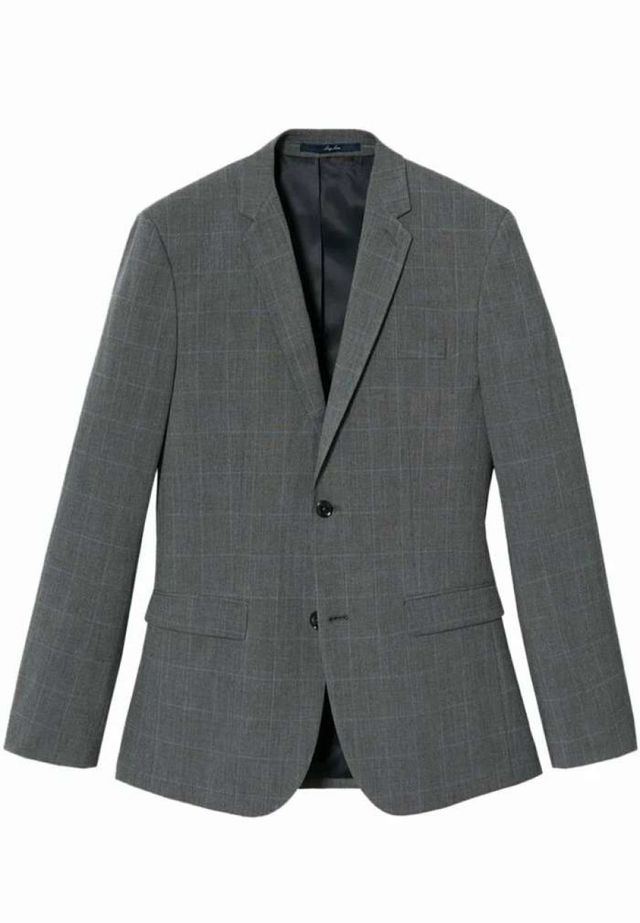 Clothing * | Mango Paulo Suit Jacket Mittelgrau