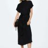 Clothing * | Mango Margot Jumper Dress Svart