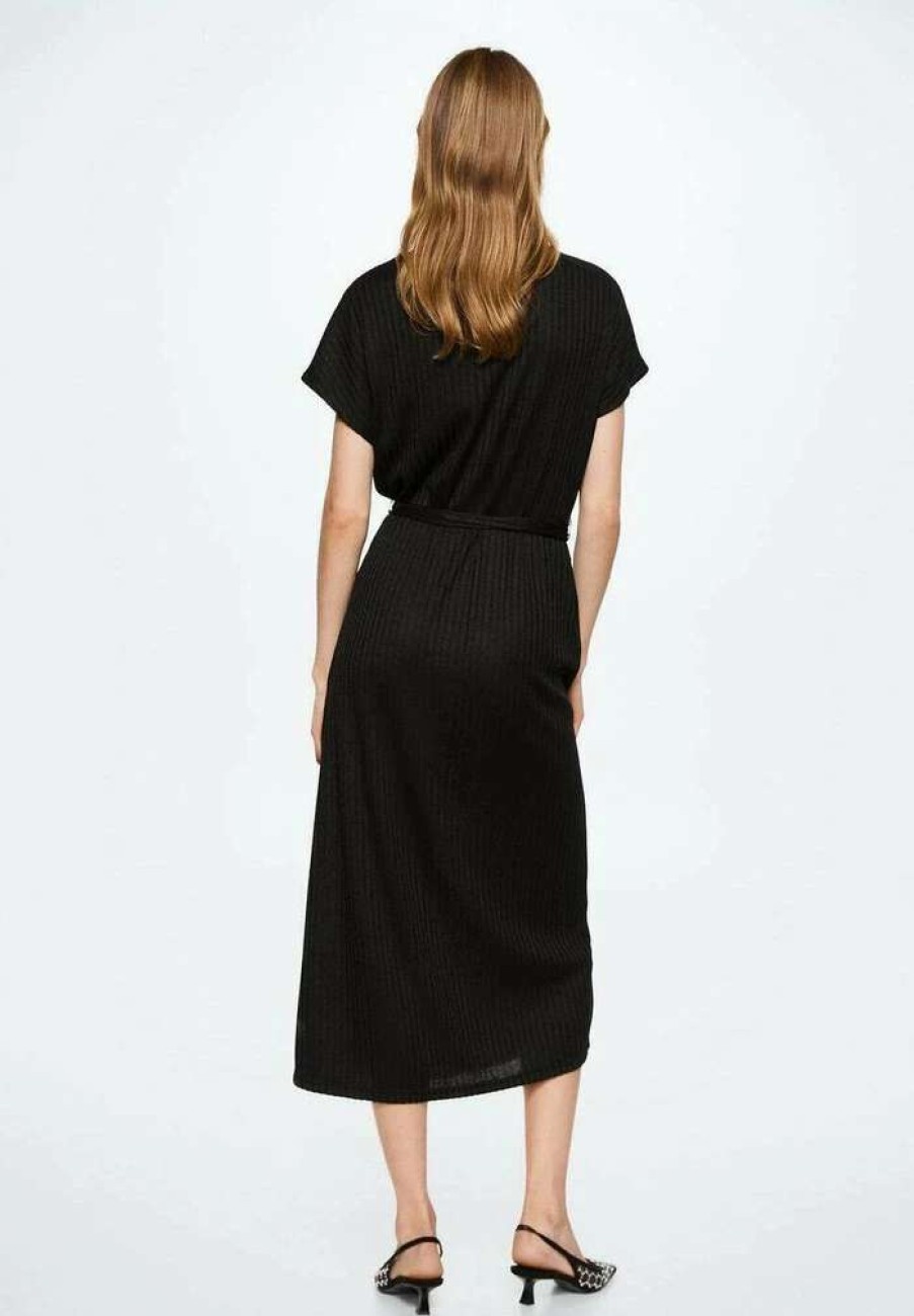 Clothing * | Mango Margot Jumper Dress Svart