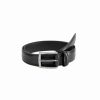 Accessoires * | Mango Basico Belt Business Noir