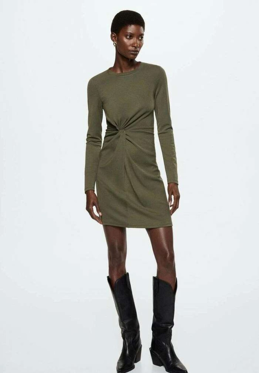 Clothing * | Mango Nuska Jumper Dress Vert