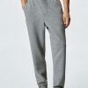 Clothing * | Mango Ibizap I Tracksuit Bottoms Gris Chine Clair