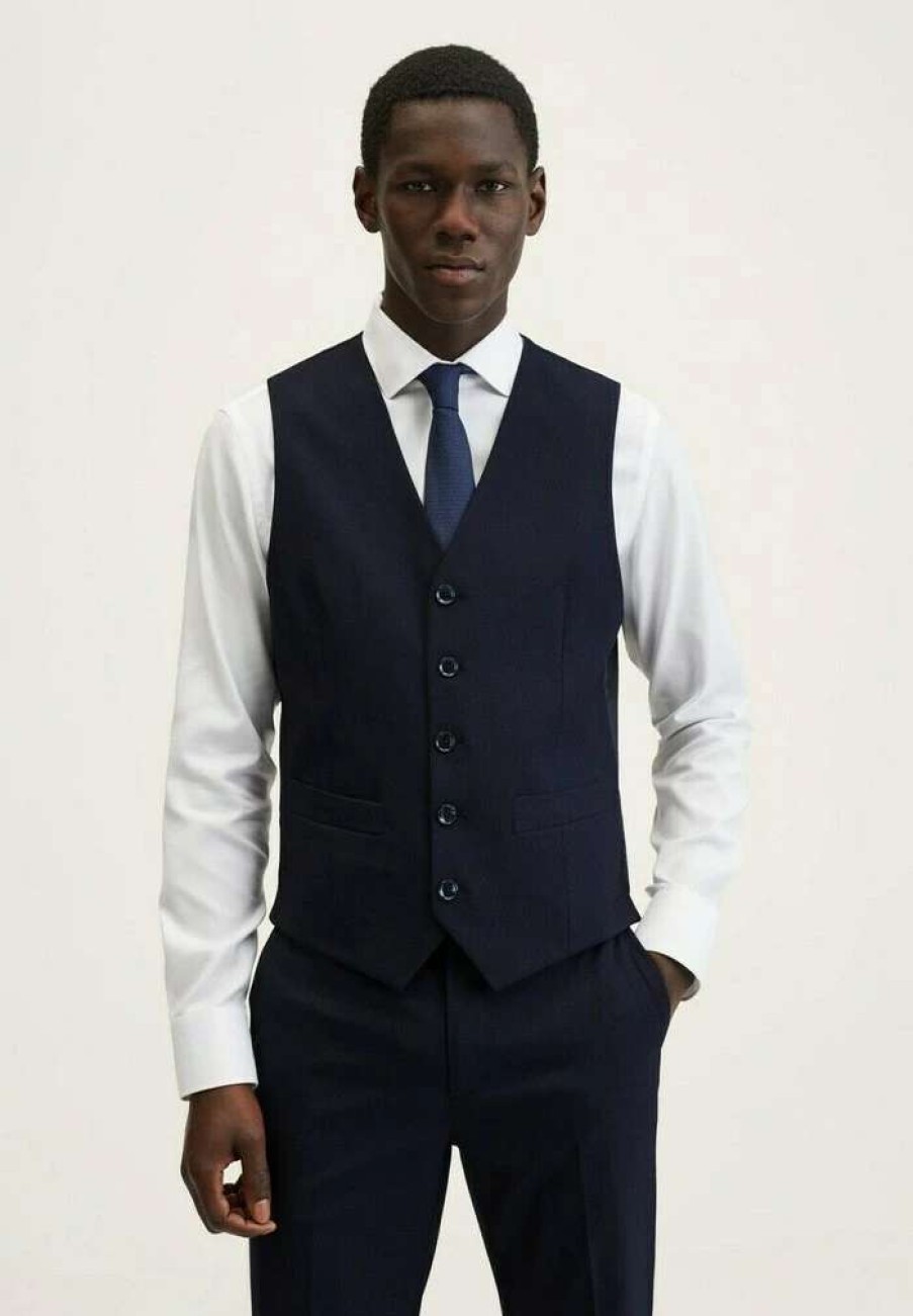 Clothing * | Mango Suit Waistcoat Donkermarine