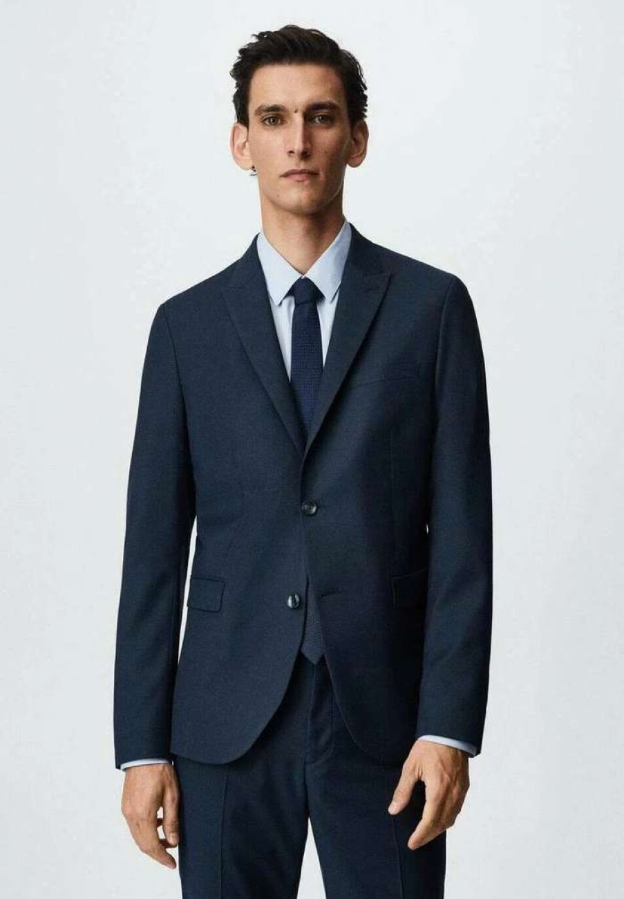 Clothing * | Mango Suit Jacket Dunkles Marineblau