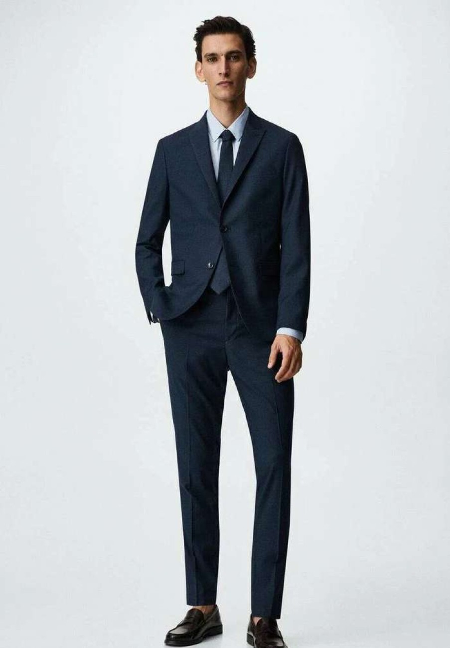 Clothing * | Mango Suit Jacket Dunkles Marineblau