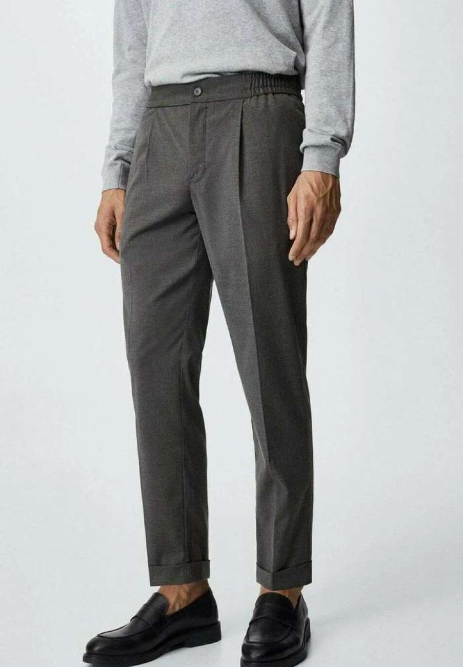 Clothing * | Mango Trieste Trousers Gris