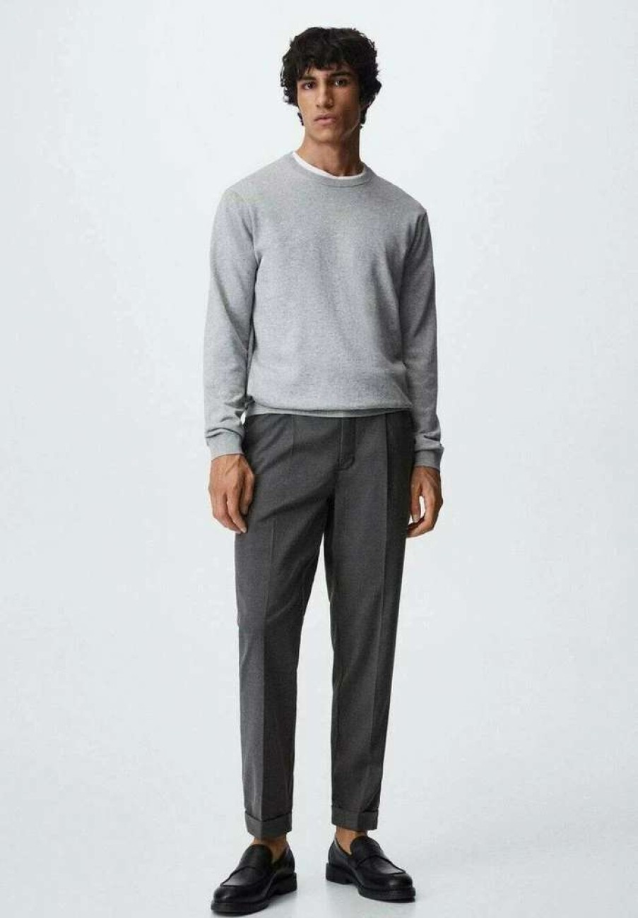 Clothing * | Mango Trieste Trousers Gris