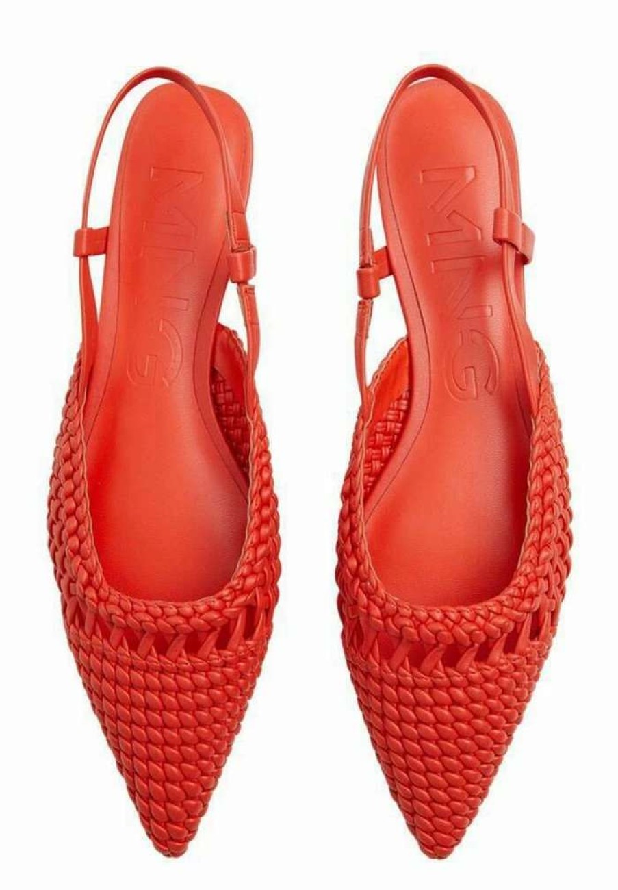 Shoe * | Mango France Sandals Corail