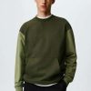 Clothing * | Mango Rainb Sweatshirt Groen