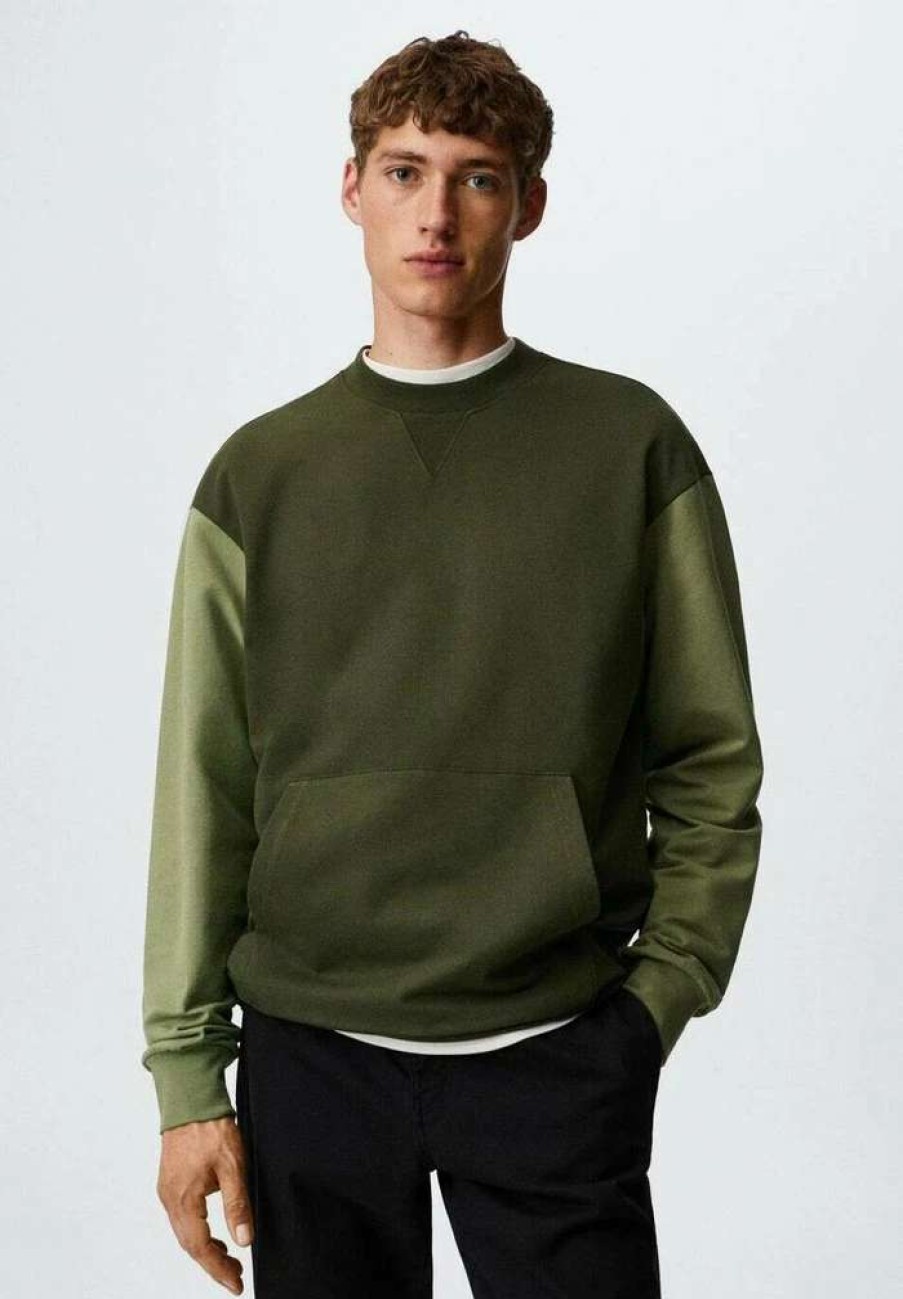 Clothing * | Mango Rainb Sweatshirt Groen