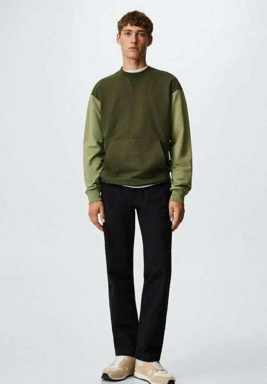 Clothing * | Mango Rainb Sweatshirt Groen