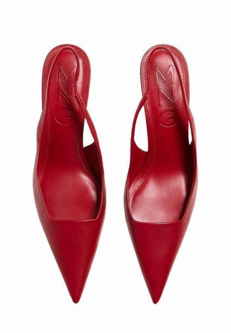 Shoe * | Mango Wanda Classic Heels Rouge Intense