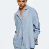 Nightwear * | Mango Garbi-I Pyjama Top Bleu