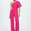 Clothing * | Mango Rosa Jumpsuit Fuksja