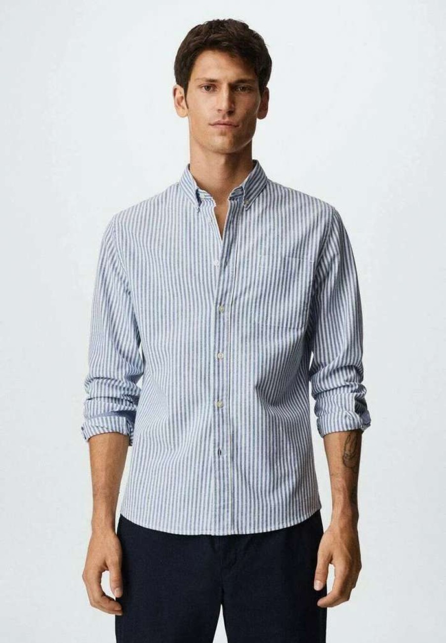 Clothing * | Mango Kodak Shirt Blauw