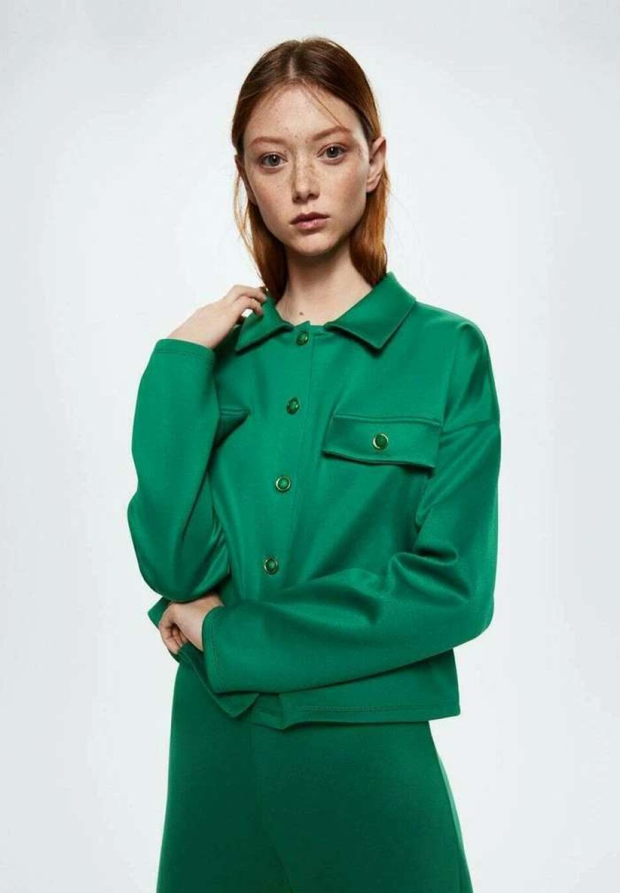 Clothing * | Mango Joggi A Summer Jacket Green