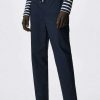 Clothing * | Mango Salonica Cargo Trousers Dunkles Marineblau