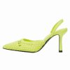 Shoe * | Mango Paris Classic Heels Citron Vert