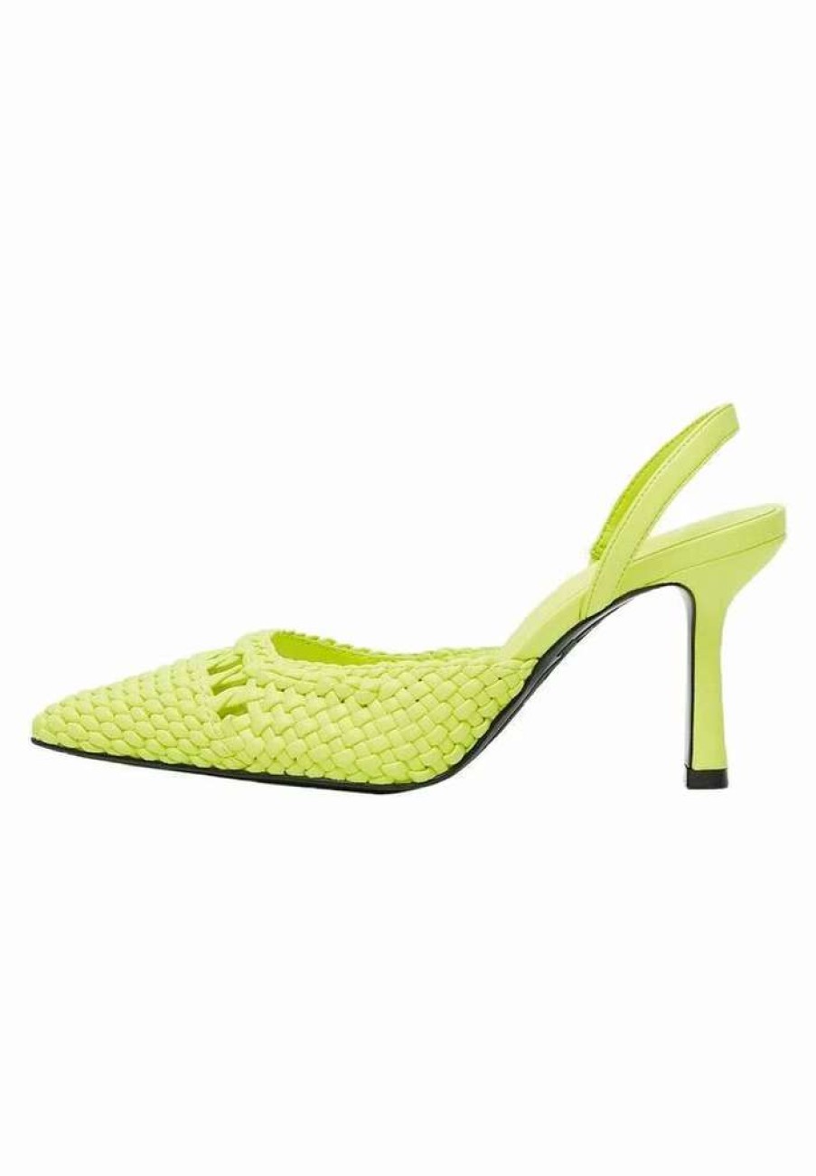 Shoe * | Mango Paris Classic Heels Citron Vert