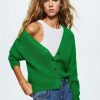 Clothing * | Mango Washin Cardigan Verde