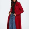 Clothing * | Mango Sirenita Classic Coat Rood