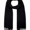 Accessoires * | Mango Basic Scarf Black