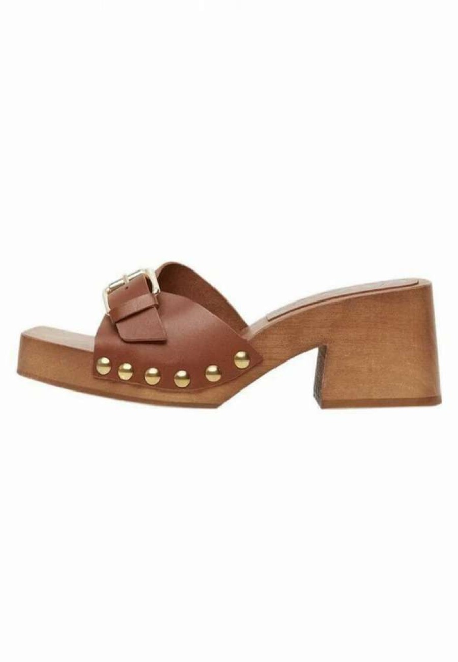 Shoe * | Mango Coco Clogs Marron