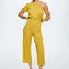 Clothing * | Mango Jumpsuit Gelb