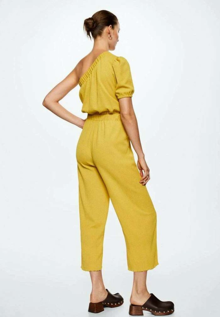 Clothing * | Mango Jumpsuit Gelb